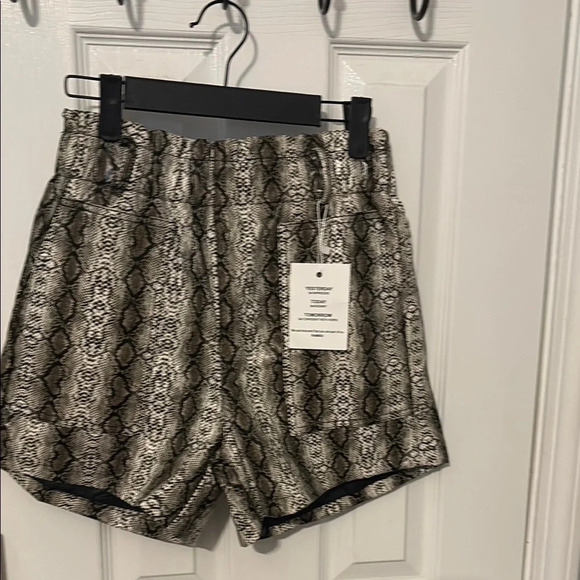Snake Print Women's Shorts - Picture 2 of 3
